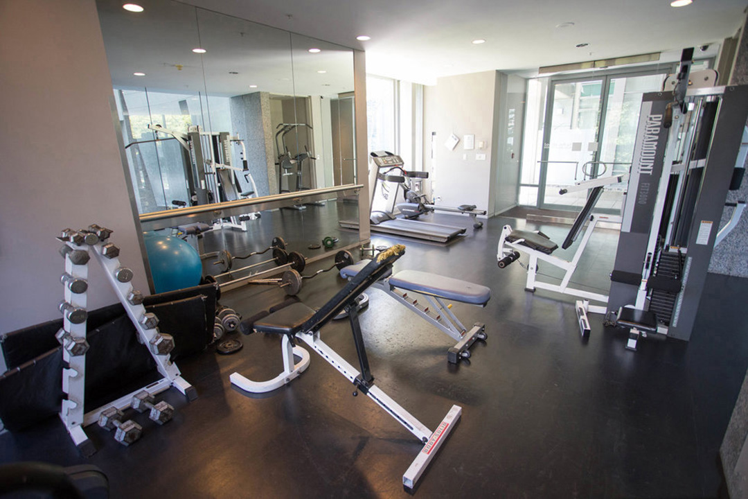 Photo of a gym at the Residences on Georgia