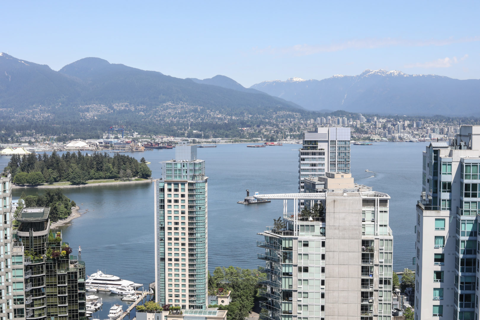 Vancouver Extended Stay Balcony View