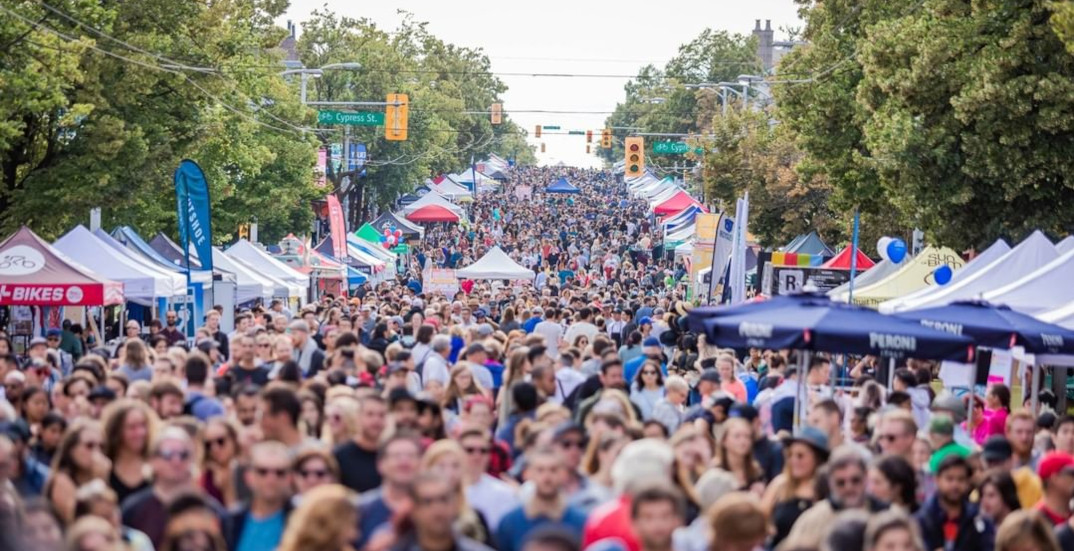 Held annually along West 4th Avenue, Khatsahlano event is the largest free outdoor music and arts festival in Vancouver